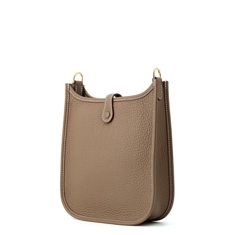 エルメス エブリンTPM 111cm アマゾン  エトゥープ/ブルーインディゴ/シルバー金具 トリヨンクレマンス K刻印