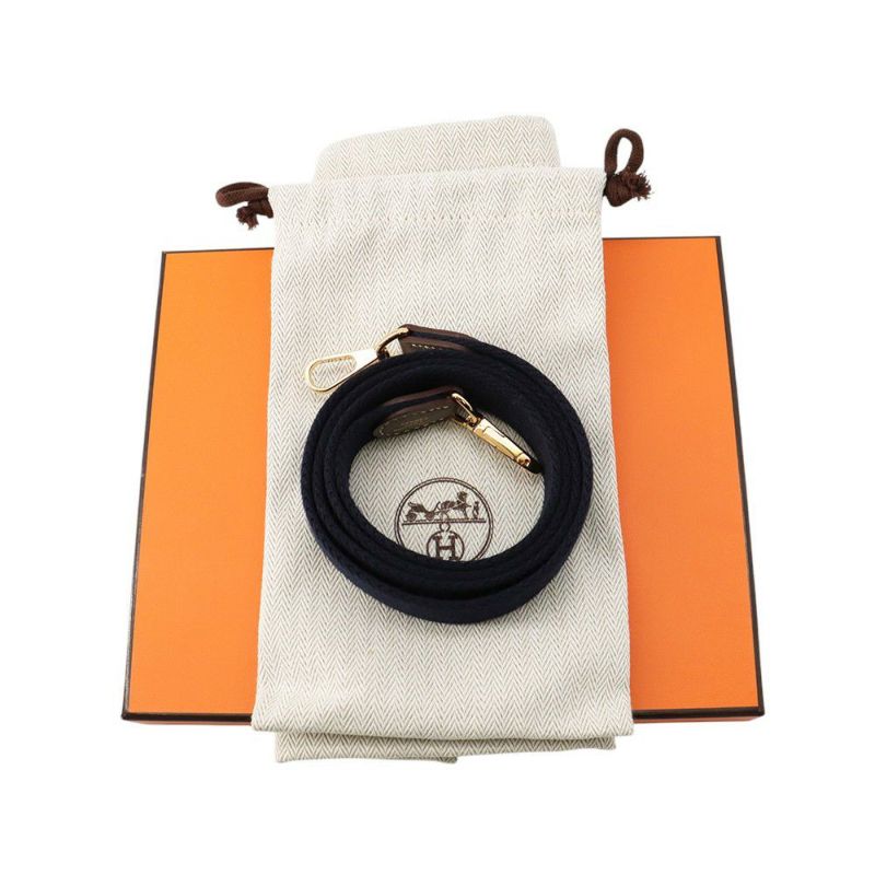 エルメス エブリンTPM 111cm アマゾン  エトゥープ/ブルーインディゴ/シルバー金具 トリヨンクレマンス K刻印