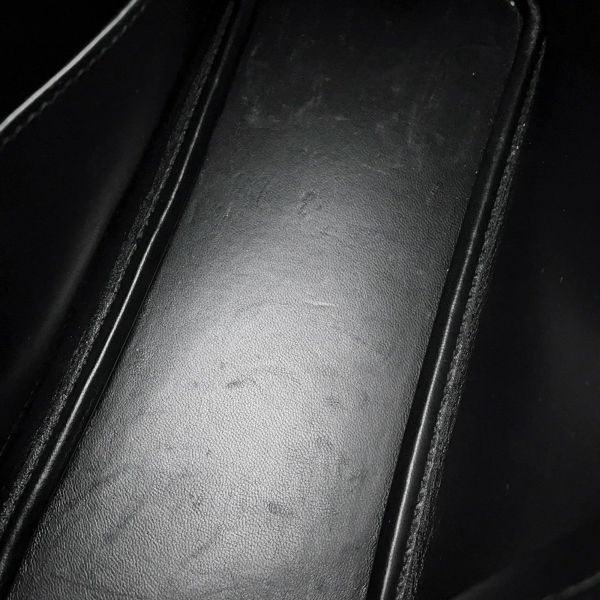 エルメス ハンドバッグ ボリード27 ブラック/シルバー金具 エプソン □Q刻印 HERMES 2wayショルダー 黒