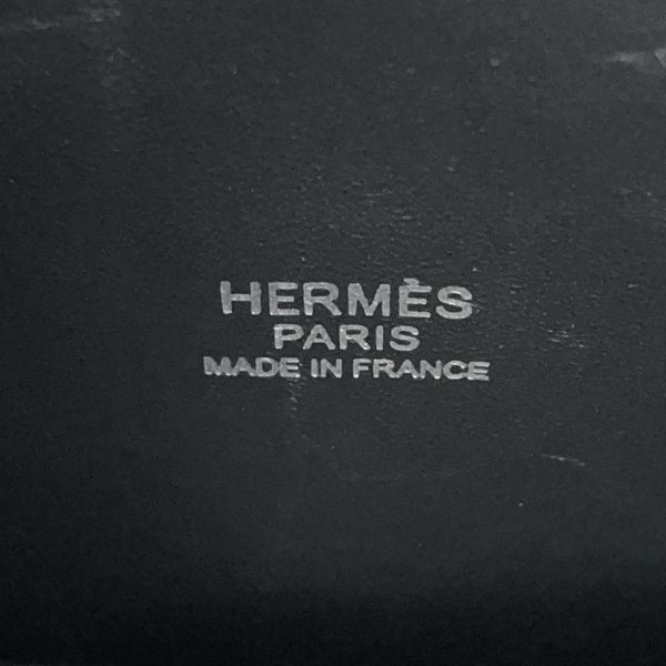 エルメス ハンドバッグ ボリード27 ブラック/シルバー金具 エプソン □Q刻印 HERMES 2wayショルダー 黒