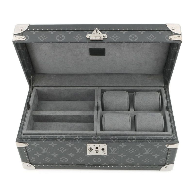 ルイヴィトン ジュエリーボックス モノグラム・エクリプス コフレ アクセソワール M44127 小物入れ 黒 ブラック