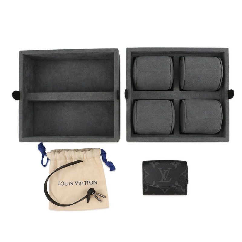ルイヴィトン ジュエリーボックス モノグラム・エクリプス コフレ アクセソワール M44127 小物入れ 黒 ブラック