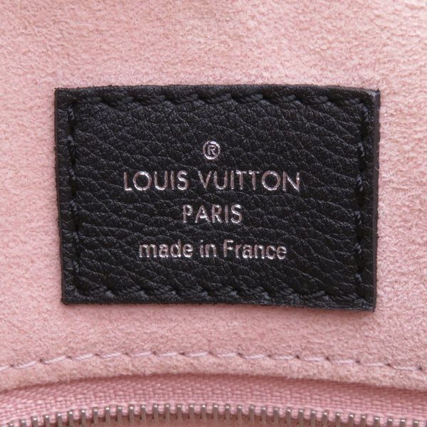 ルイヴィトン ハンドバッグ レザー ロックミー・トート MM M56099 ヴィトン バッグ 2way ショルダーバッグ ブラック 黒