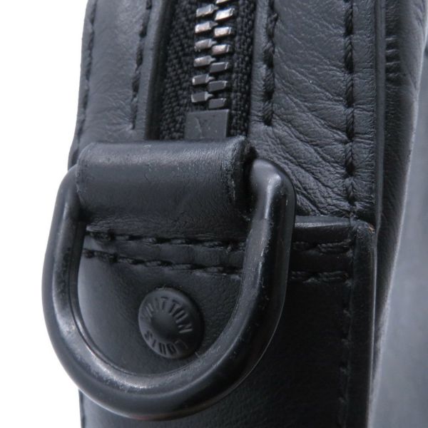 ルイヴィトン ショルダーバッグ モノグラム・シャドウ デュオ・メッセンジャー M69827 LOUIS VUITTON ヴィトン 黒 ブラック