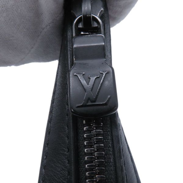 ルイヴィトン ショルダーバッグ モノグラム・シャドウ デュオ・メッセンジャー M69827 LOUIS VUITTON ヴィトン 黒 ブラック