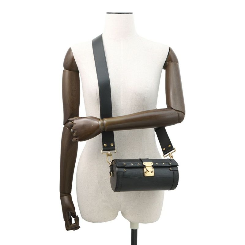 ルイヴィトン ショルダーバッグ エピ パピヨントランク M58655 LOUIS VUITTON ヴィトン 2way ブラック 黒