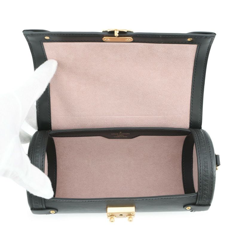 ルイヴィトン ショルダーバッグ エピ パピヨントランク M58655 LOUIS VUITTON ヴィトン 2way ブラック 黒