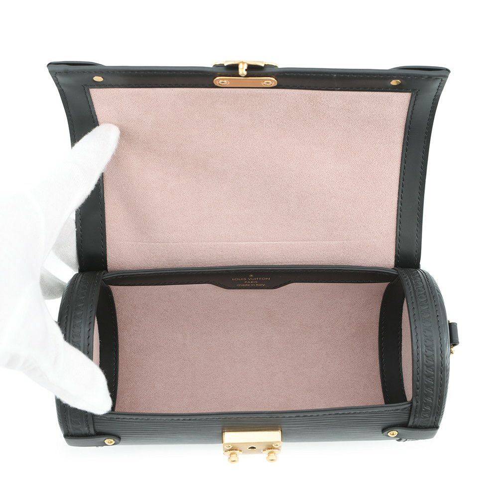 ルイヴィトン ショルダーバッグ エピ パピヨントランク M58655 LOUIS VUITTON ヴィトン 2way ブラック 黒