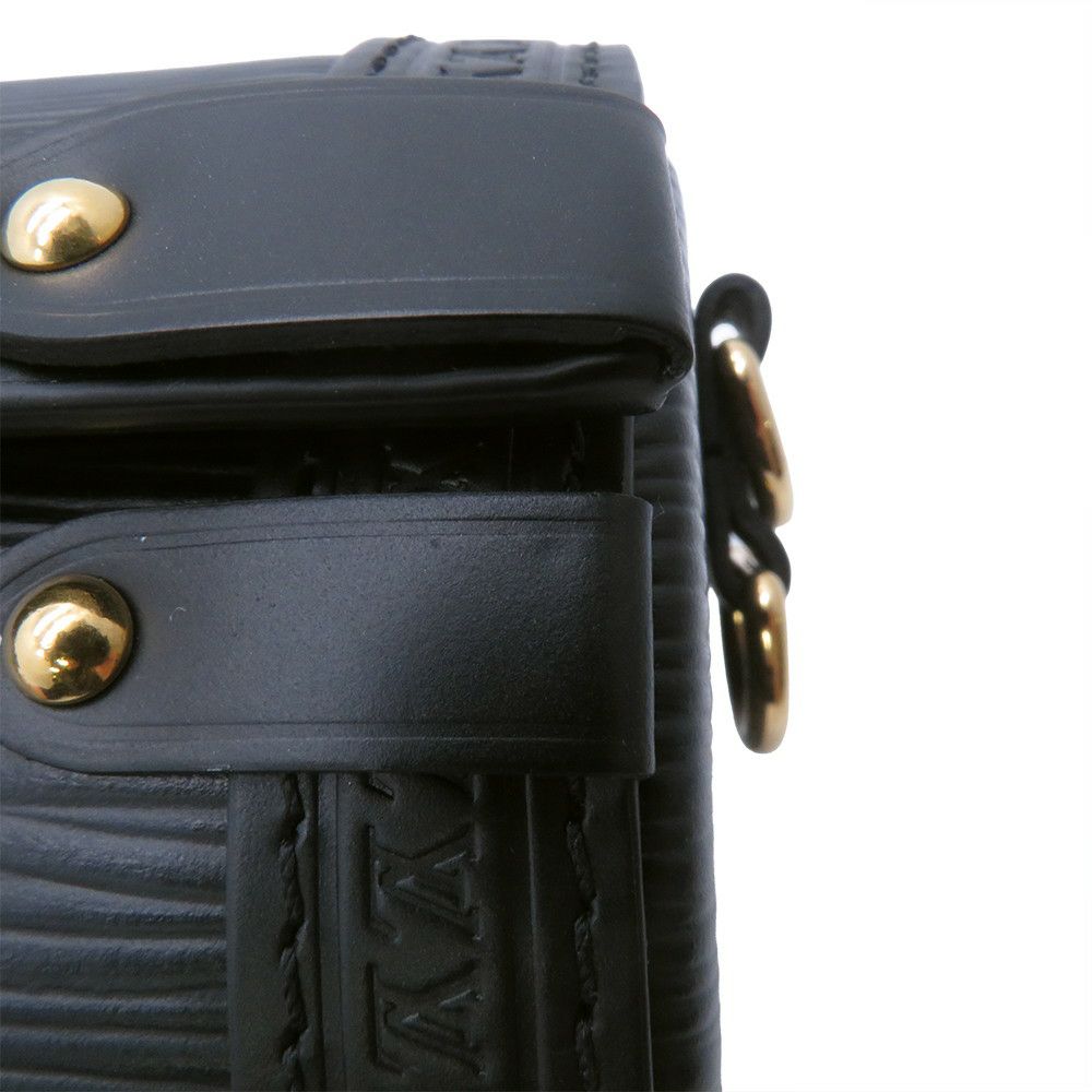 ルイヴィトン ショルダーバッグ エピ パピヨントランク M58655 LOUIS VUITTON ヴィトン 2way ブラック 黒