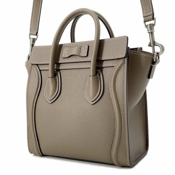 セリーヌ ハンドバッグ ラゲージ ナノショッパー 189243 CELINE バッグ 2wayショルダーバッグ