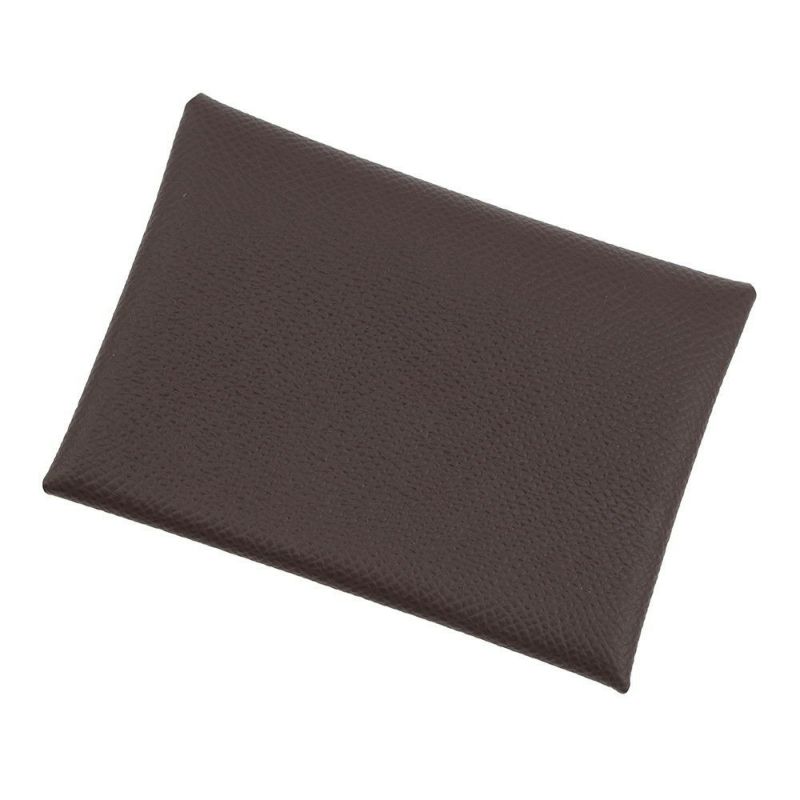 エルメス コインケース カルヴィ デュオ ルージュセリエ/シルバー金具 エプソン W刻印