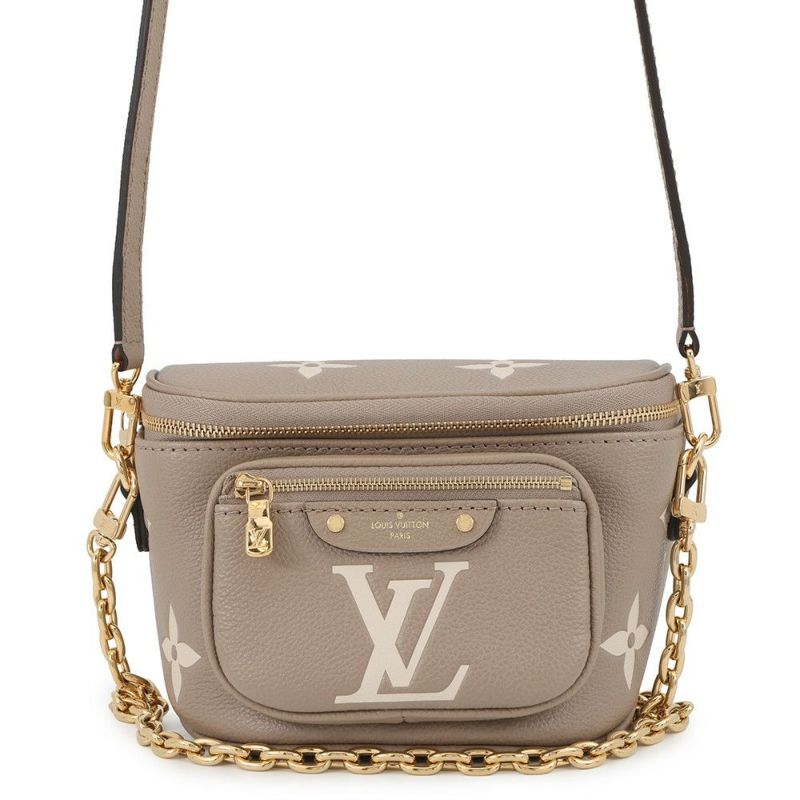 ルイヴィトン ショルダーバッグ モノグラム・アンプラント ミニ バムバッグ M83219 LOUIS VUITTON