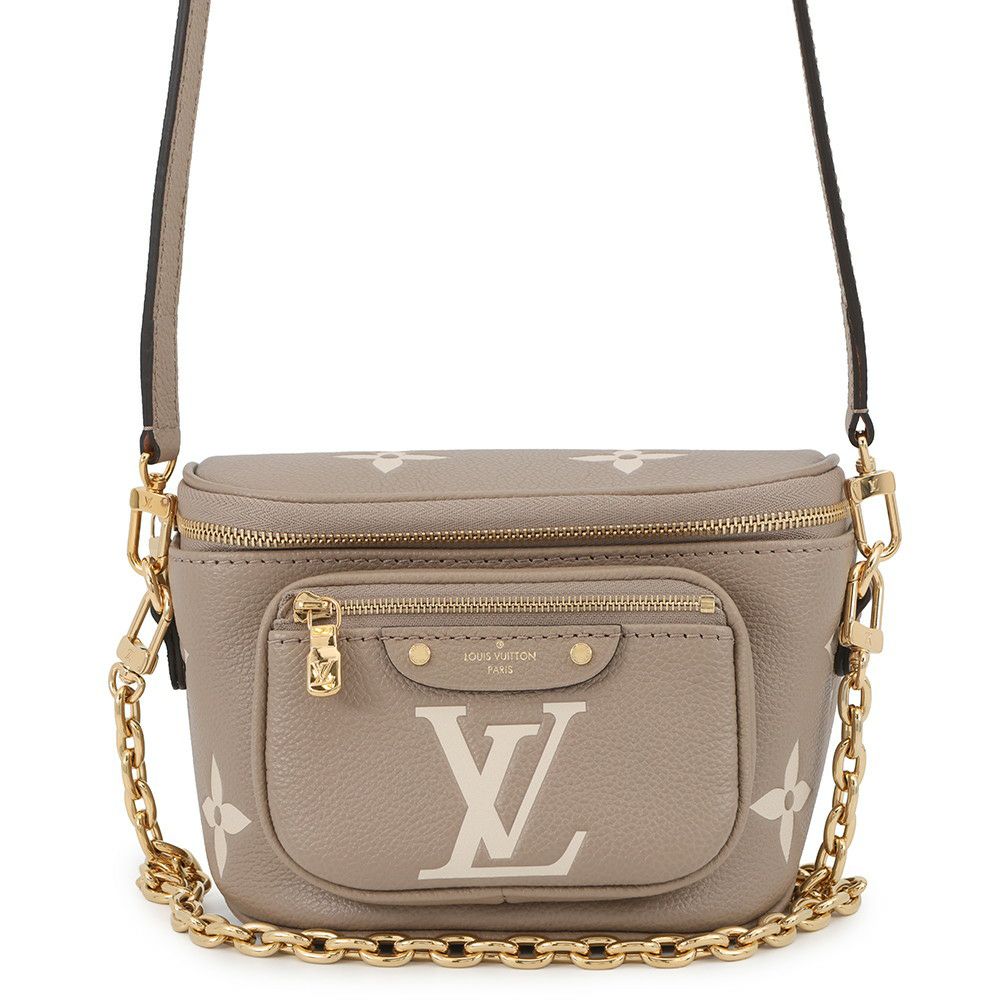 ルイヴィトン ショルダーバッグ モノグラム・アンプラント ミニ バムバッグ M83219 LOUIS VUITTON