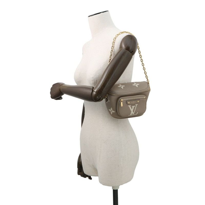 ルイヴィトン ショルダーバッグ モノグラム・アンプラント ミニ バムバッグ M83219 LOUIS VUITTON