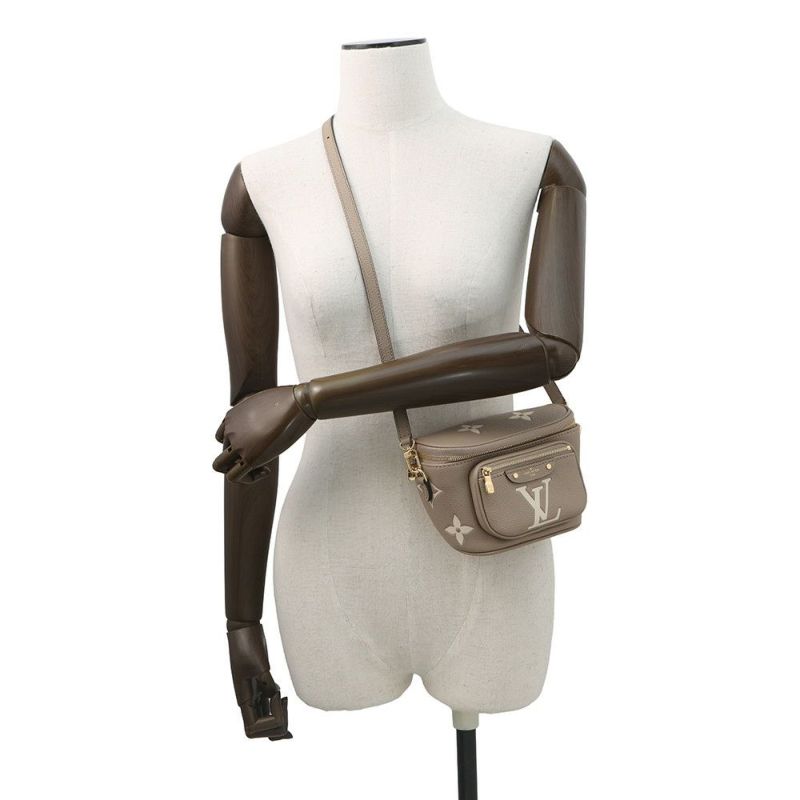ルイヴィトン ショルダーバッグ モノグラム・アンプラント ミニ バムバッグ M83219 LOUIS VUITTON