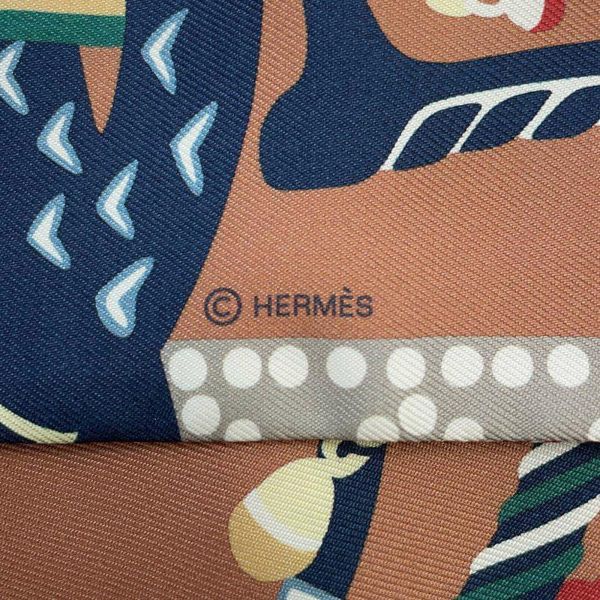 エルメス スカーフ ツイリー 鐙の幻想 Fantaisie d'Etriers HERMES