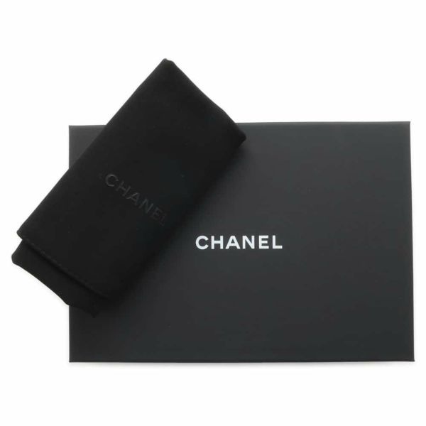 シャネル チェーンウォレット クラシック マトラッセ ココマーク キャビアスキン AP0250 CHANEL 財布 ブラック 黒