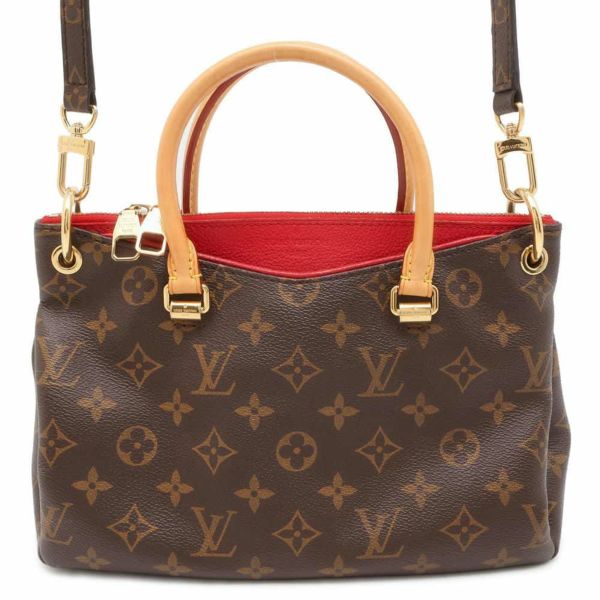 ルイヴィトン ハンドバッグ モノグラム パラスBB M41241 LOUIS VUITTON 2wayショルダーバッグ レッド