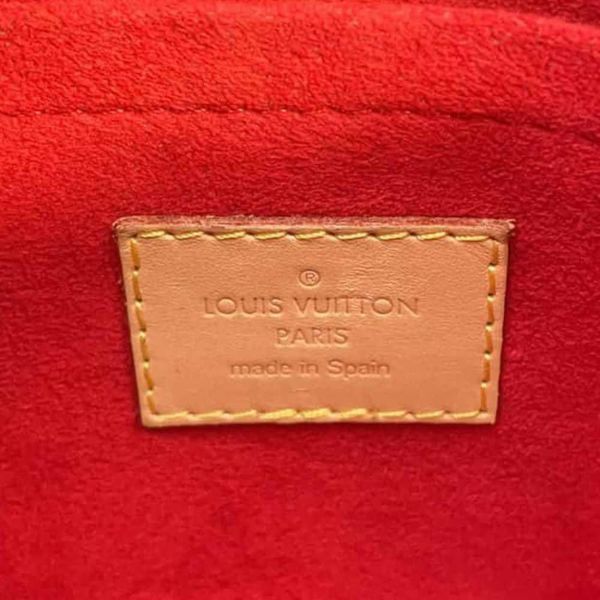 ルイヴィトン ハンドバッグ モノグラム パラスBB M41241 LOUIS VUITTON 2wayショルダーバッグ レッド