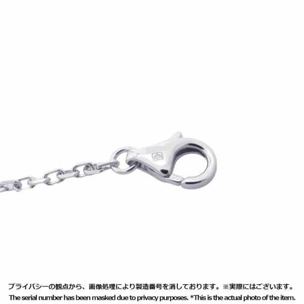 カルティエ ネックレス ラブ シェイプ パヴェ ダイヤモンド 48P 計0.30ct K18WG Cartier ジュエリー