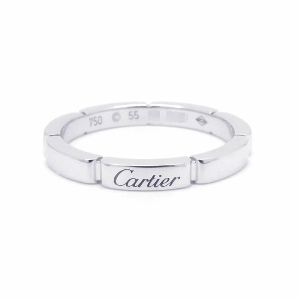 カルティエ リング マイヨン パンテール K18WGホワイトゴールド リングサイズ55 Cartier ジュエリー