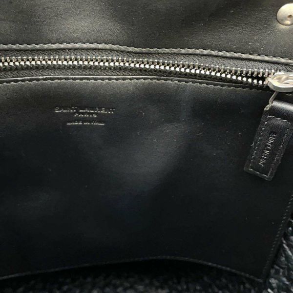 サンローランパリ トートバッグ パニエ スモール バスケットバッグ 579518 SAINT LAURENT PARIS かごバッグ 黒