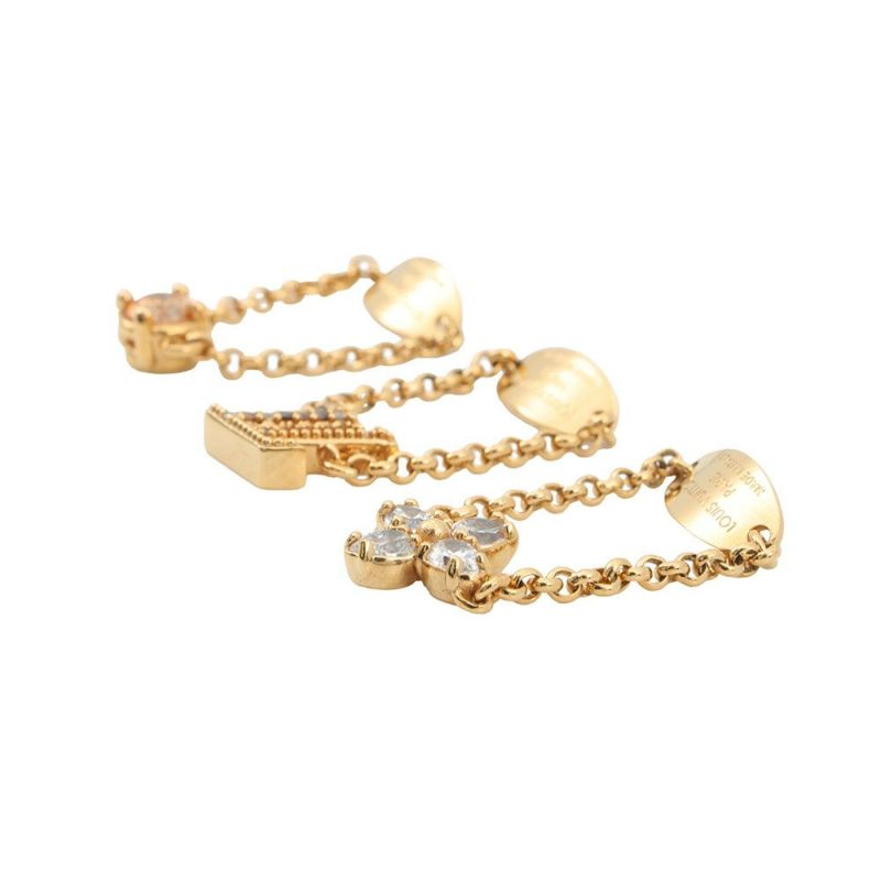 ルイヴィトン リング セット リング･レディ LV ラインストーン サイズM M1695M LOUIS VUITTON 指輪