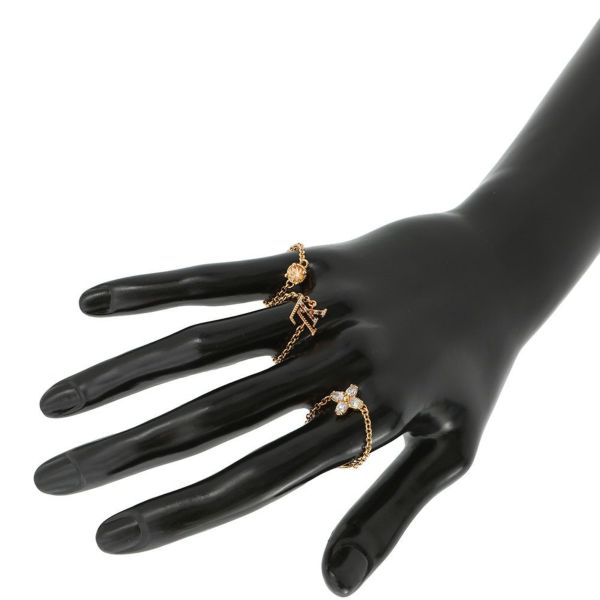 ルイヴィトン リング セット リング･レディ LV ラインストーン サイズM M1695M LOUIS VUITTON 指輪