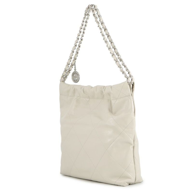 シャネル ハンドバッグ シャネル22 シャイニーカーフレザー AS3260 CHANEL