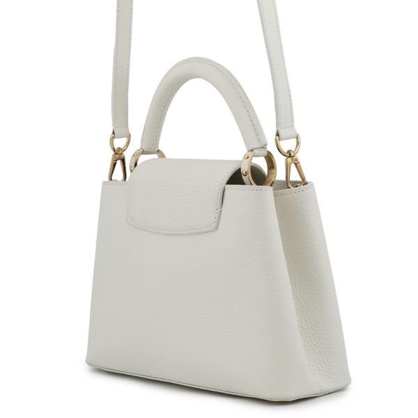 ルイヴィトン ハンドバッグ トリヨンレザー カプシーヌ BB M55832 ヴィトン バッグ 2way ショルダーバッグ 白 ホワイト