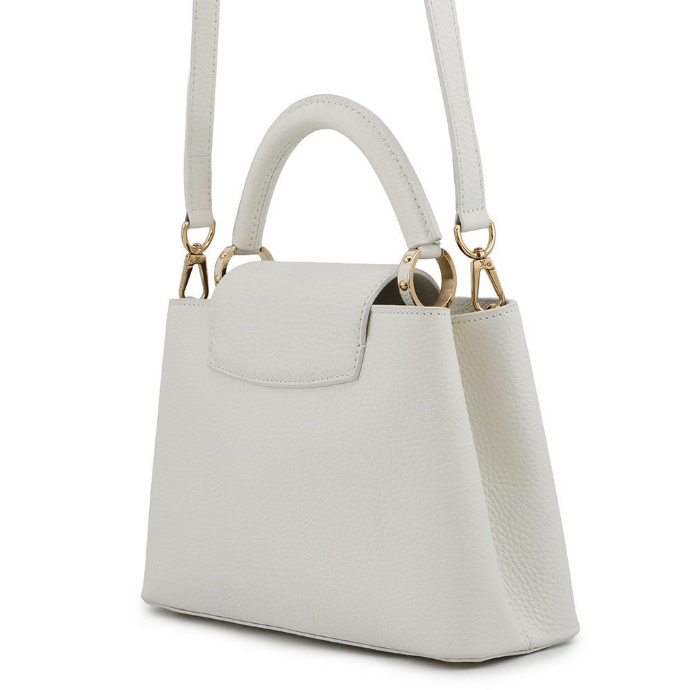 ルイヴィトン ハンドバッグ トリヨンレザー カプシーヌ BB M55832 ヴィトン バッグ 2way ショルダーバッグ 白 ホワイト