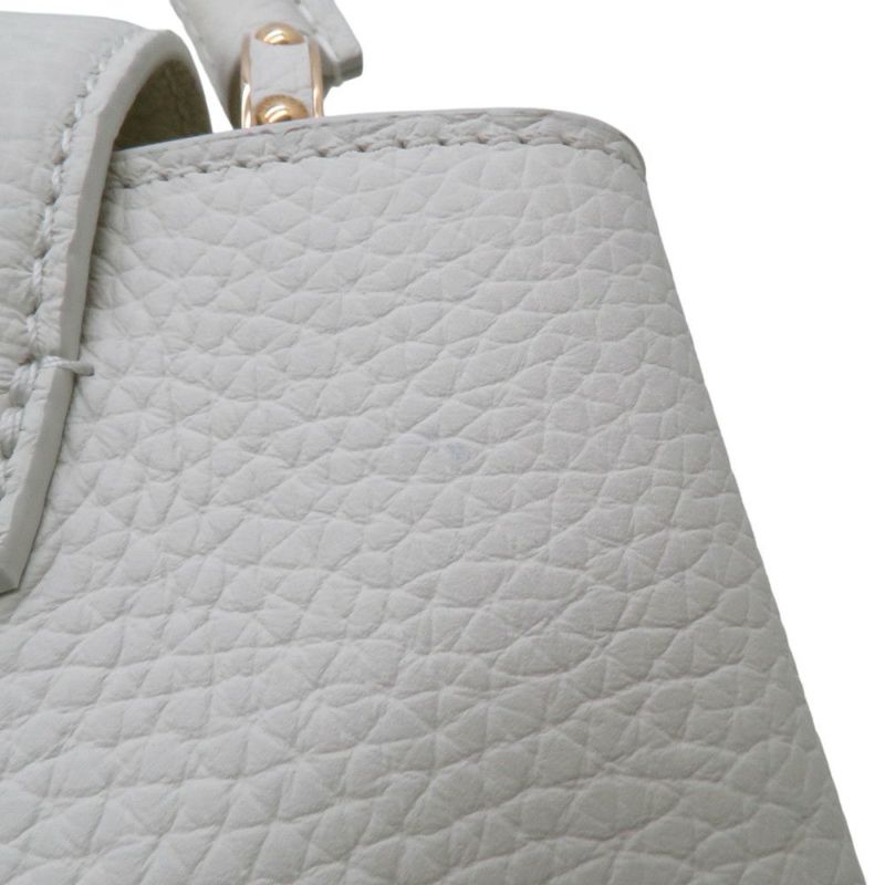 ルイヴィトン ハンドバッグ トリヨンレザー カプシーヌ BB M55832 ヴィトン バッグ 2way ショルダーバッグ 白 ホワイト