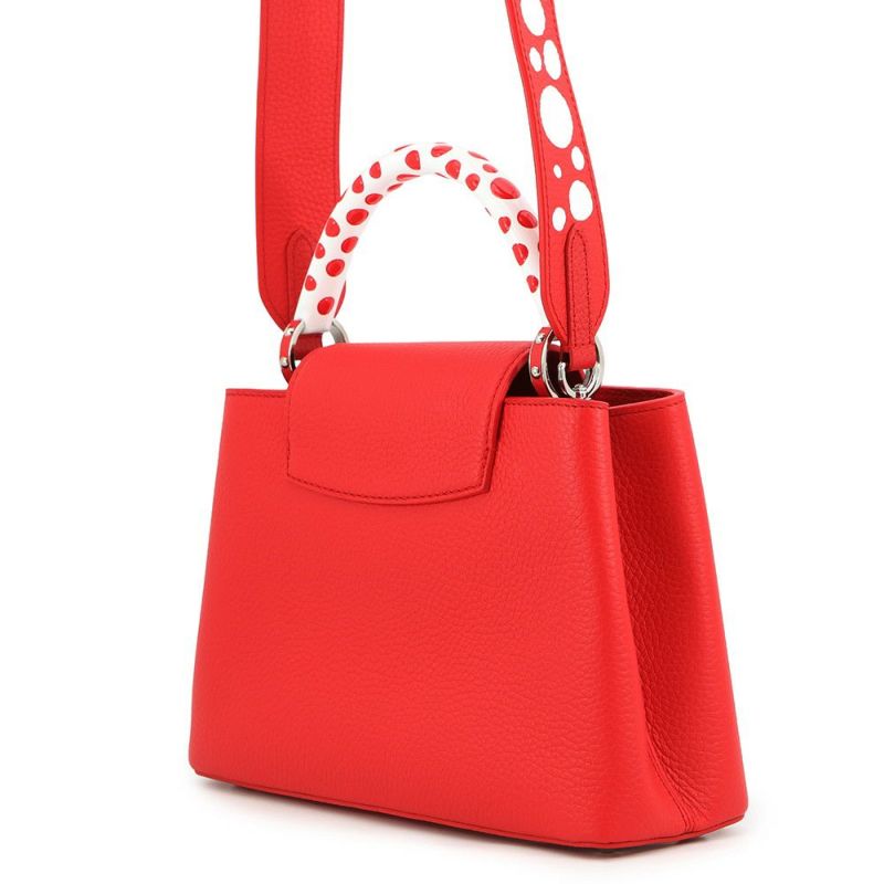 ルイヴィトン ハンドバッグ トリヨンレザー インフィニティ ドット LV×YK カプシーヌBB M21635 2way 日本限定 草間彌生