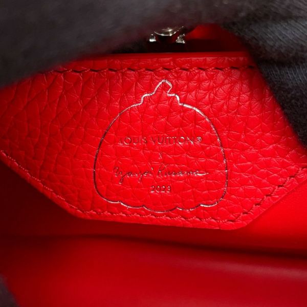 ルイヴィトン ハンドバッグ トリヨンレザー インフィニティ ドット LV×YK カプシーヌBB M21635 2way 日本限定 草間彌生