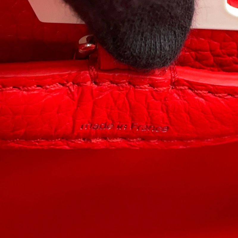 ルイヴィトン ハンドバッグ トリヨンレザー インフィニティ ドット LV×YK カプシーヌBB M21635 2way 日本限定 草間彌生