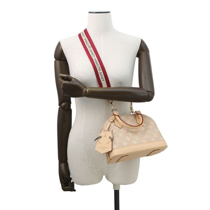 ルイヴィトン ハンドバッグ ミャオウグラム・キャンバス アルマBB M25728 2way モノグラム