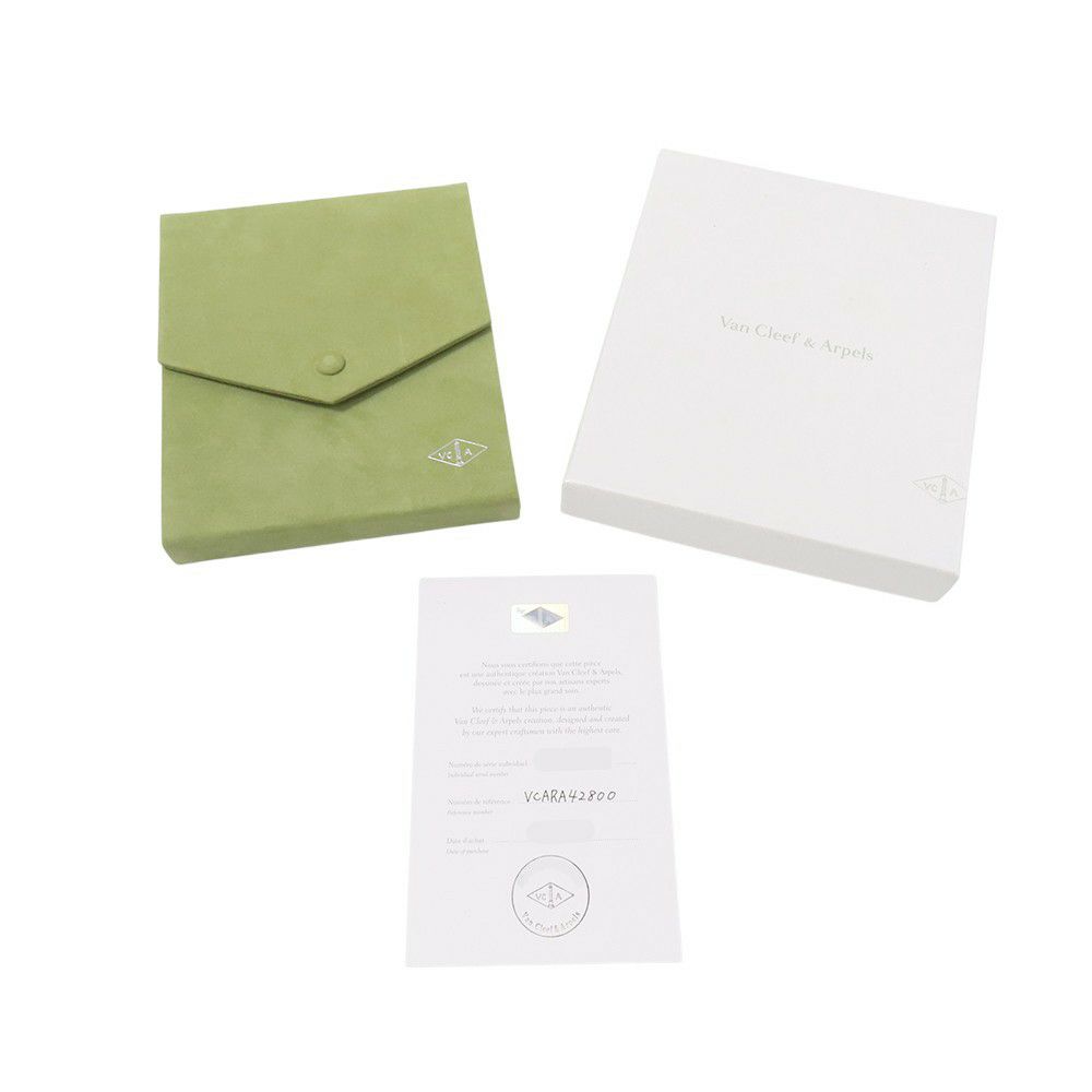 ヴァンクリーフ&アーペル ネックレス ヴィンテージ アルハンブラ ネックレス 10モチーフ マザーオブパール K18YG VCARA42800