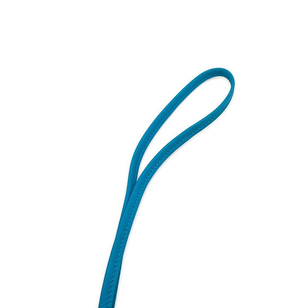 エルメス バッグチャーム バディ アロハ ブルーイドラ/ヴェールコミック ラムスキン/ムートン B刻印