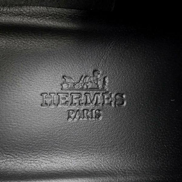 エルメス スニーカー バウンシング メッシュ ラバー レディースサイズ35.5 HERMES 靴 黒