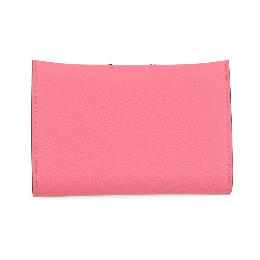 エルメス カードケース RMS ローズアザレ/シルバー金具 エバーカラー K刻印 HERMES 名刺入れ