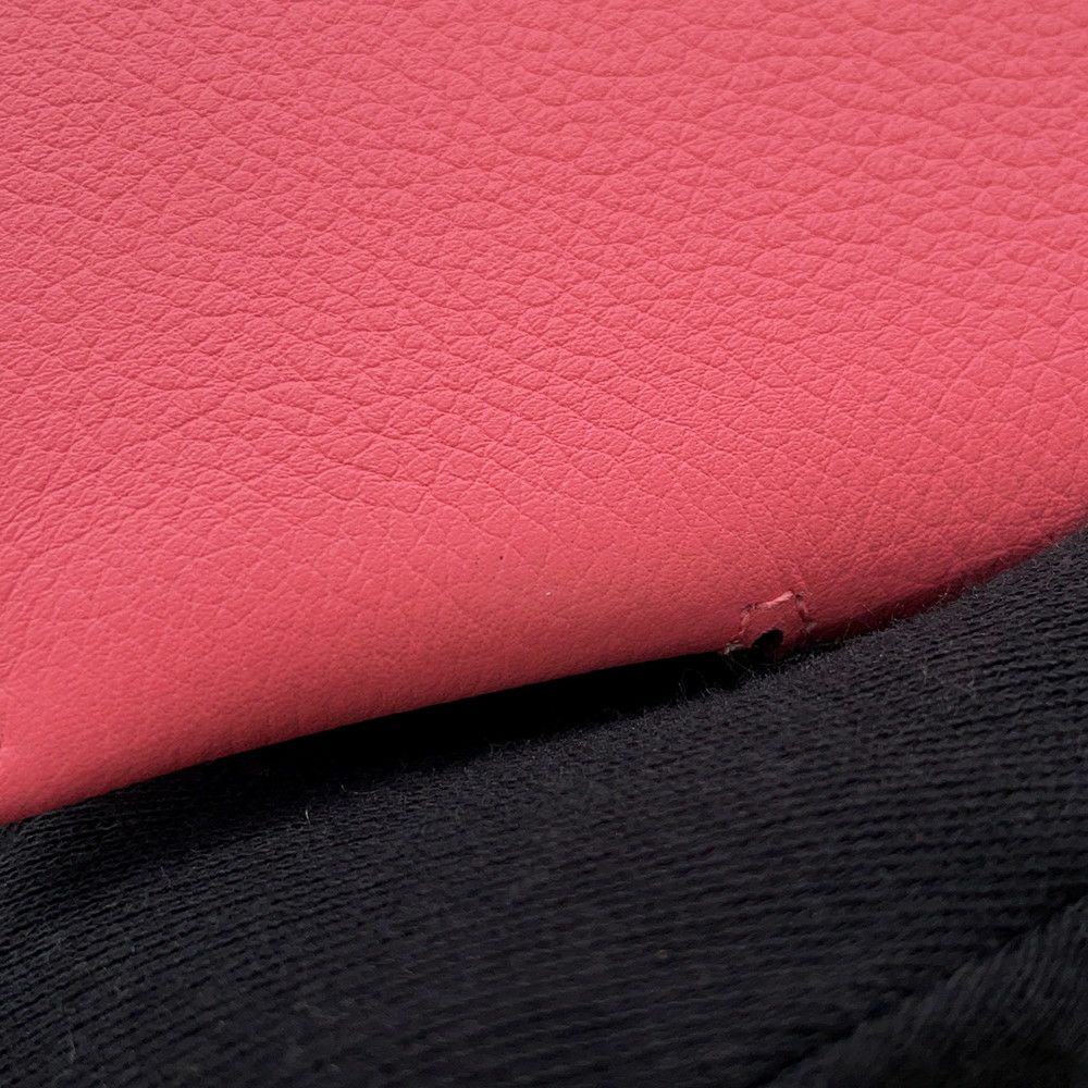 エルメス カードケース RMS ローズアザレ/シルバー金具 エバーカラー K刻印 HERMES 名刺入れ