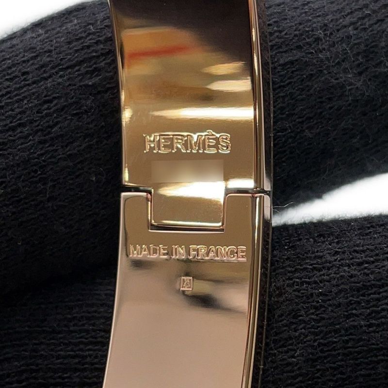 エルメス ブレスレット クリックH クリッククラックPM グリッター ローズ・カッサータ HERMES アクセサリー