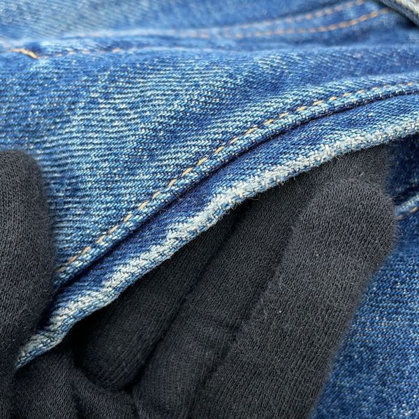 セリーヌ ジャケット ダークユニオンウォッシュデニム トラッカージャケット レディースサイズXS 2Q493365M CELINE