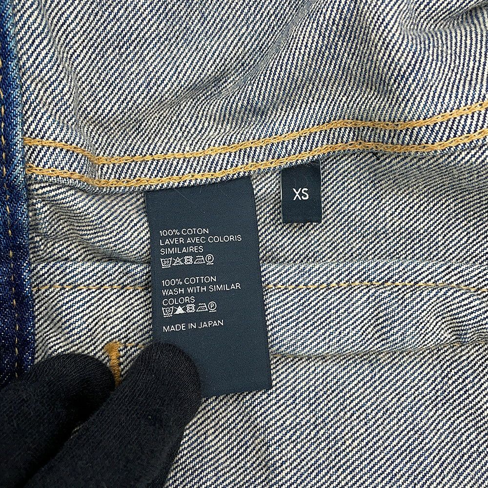 セリーヌ ジャケット ダークユニオンウォッシュデニム トラッカージャケット レディースサイズXS 2Q493365M CELINE