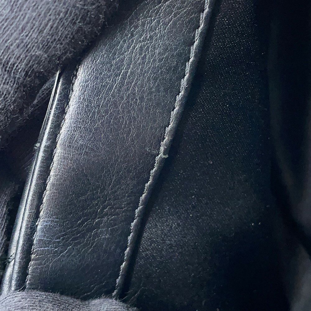 シャネル チェーンショルダーバッグ ココマーク シェブロン ラムスキン CHANEL 黒