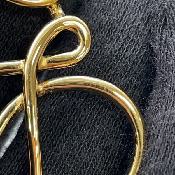 ロエベ ブローチ アナグラム 111.25.020 LOEWE アクセサリー ゴールド