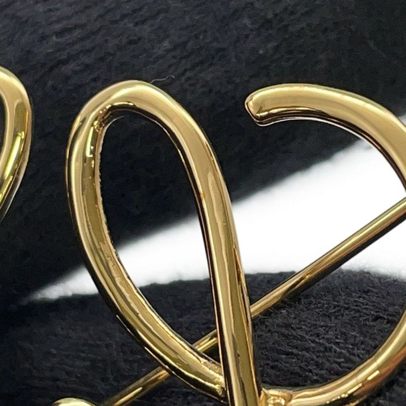 ロエベ ブローチ アナグラム 111.25.020 LOEWE アクセサリー ゴールド