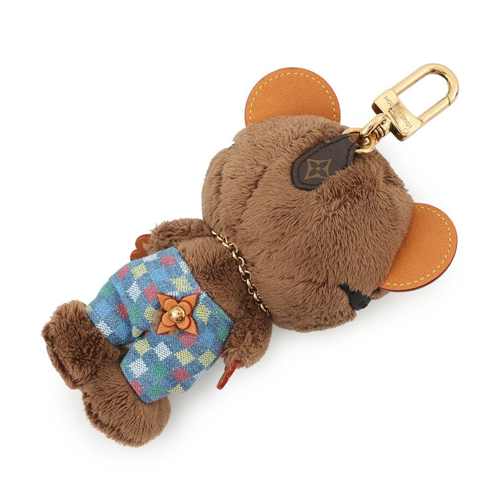 ルイヴィトン バッグチャーム LV ルイ ベア フェイクファー M03178 LOUIS VUITTON チャーム