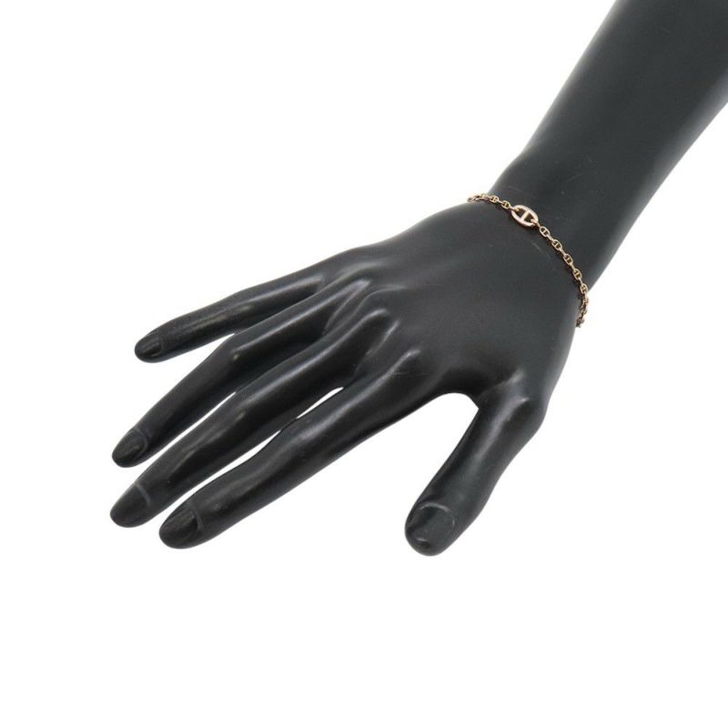エルメス ブレスレット シェーヌダンクル ファランドール K18PGピンクゴールド サイズST HERMES ジュエリー