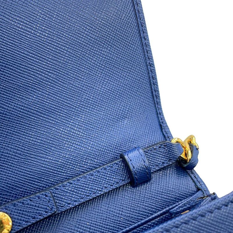 プラダ チェーンウォレット サフィアーノレザー 1M1290 PRADA 財布